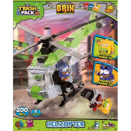 COBI 6245 non  MÁY BAY TRỰC THĂNG bộ đồ chơi xếp lắp ráp ghép mô hình HELICOPTER 200 khối