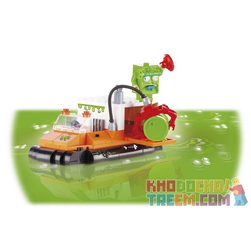 COBI 6258 non  THỦY PHI CƠ bộ đồ chơi xếp lắp ráp ghép mô hình  HOVERCRAFT Kỹ Thuật Công Nghệ Cao Mô Hình Phương Tiện 121 khối
