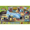 COBI 6262 non  ĐỐNG ĐỔ NÁT bộ đồ chơi xếp lắp ráp ghép mô hình PLANE WRECK 257 khối