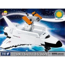 COBI 21076 non  KHÁM PHÁ TÀU CON THOI bộ đồ chơi xếp lắp ráp ghép mô hình Space SPACE SHUTTLE DISCOVERY Thám Hiểm Không Gian 310 khối