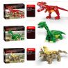 LINOOS LN7013 7013 LN7014 7014 LN7015 7015 LN7016 7016 LN7017 7017 LN7018 7018 non  VÙNG ĐẤT KHỦNG LONG 6 bộ đồ chơi xếp lắp ráp ghép mô hình Dino THE LAND OF DINOSAURS 703 khối