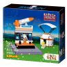 LINOOS LN8019 8019 non  KHOANG TRỞ VỀ TÀU VŨ TRỤ bộ đồ chơi xếp lắp ráp ghép mô hình Snoopy SNOOPY SPACE TRAVELER Chú Chó 151 khối