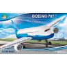 COBI 26600 non  BOEING 787 MÁY BAY CHỞ KHÁCH TƯỞNG TƯỢNG bộ đồ chơi xếp lắp ráp ghép mô hình Mini Modular BOEING 787™ DREAMLINER™ Đường Phố Thu Nhỏ 600 khối