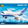 COBI 26200 non  BOEING 737. bộ đồ chơi xếp lắp ráp ghép mô hình Mini Modular BOEING 737™ Đường Phố Thu Nhỏ 200 khối