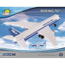 COBI 26205 non  BOEING 767. bộ đồ chơi xếp lắp ráp ghép mô hình Mini Modular BOEING 767™ Đường Phố Thu Nhỏ 200 khối