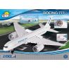 COBI 26261 non  BOEING 777. bộ đồ chơi xếp lắp ráp ghép mô hình Mini Modular BOEING 777™ Đường Phố Thu Nhỏ 260 khối