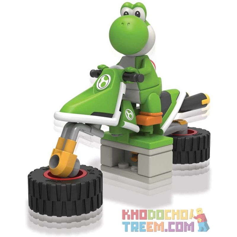 KNEX 38612 non  BỘ DỤNG CỤ XÂY DỰNG XE ĐẠP YOSHI bộ đồ chơi xếp lắp ráp ghép mô hình Movie & Game YOSHI BIKE BUILDING SET Phim Và Trò Chơi 37 khối