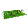 COBI 28014 non  TÒA ÁN VÀ TRÒ CHƠI bộ đồ chơi xếp lắp ráp ghép mô hình Sports PITCH AND PLAY SET Thể Thao 62 khối