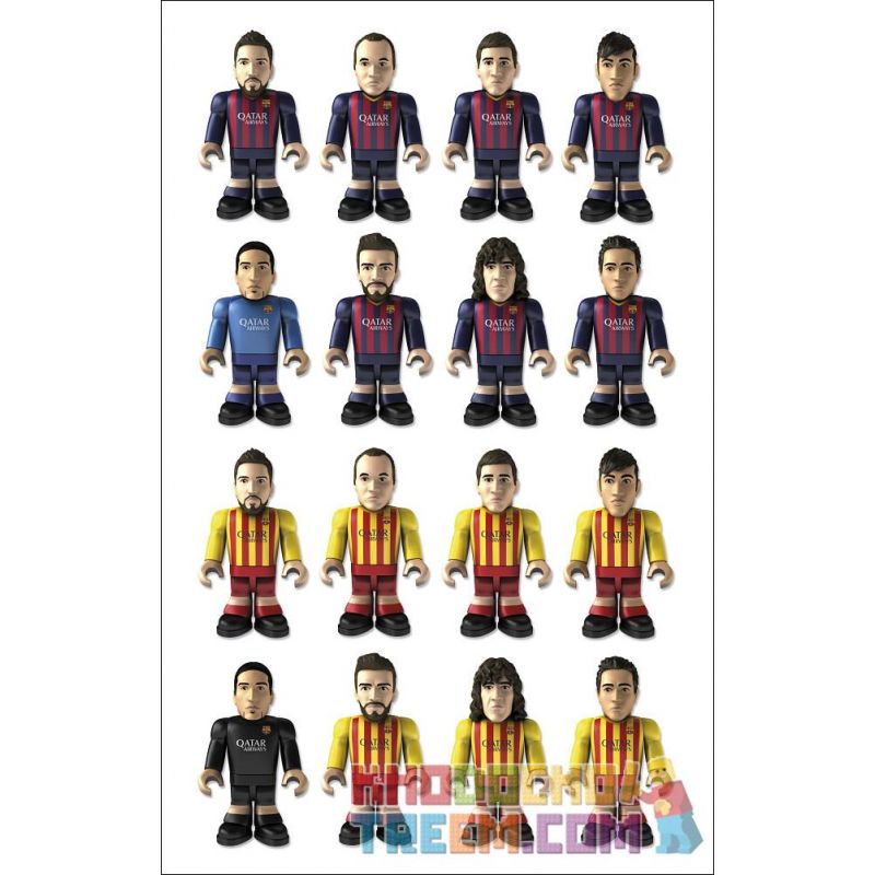COBI 28008 non  MINIFIGURE CỘNG VỚI HỘP HIỂN THỊ bộ đồ chơi xếp lắp ráp ghép mô hình Sports MICRO FIGURES IN DISPLAY BRIX Thể Thao