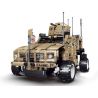 MZ MZ6001 6001 non  XE TẤN CÔNG BỌC THÉP QUÂN SỰ bộ đồ chơi xếp lắp ráp ghép mô hình Military Army MILITARY ARMORED ASSAULT CAR Quân Sự Bộ Đội 653 khối