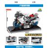 SEMBO 701202 non  APULIA RSV1000R. bộ đồ chơi xếp lắp ráp ghép mô hình Motorcycle Motorbike APRILIA RSV 1000R Xe Hai Bánh 297 khối