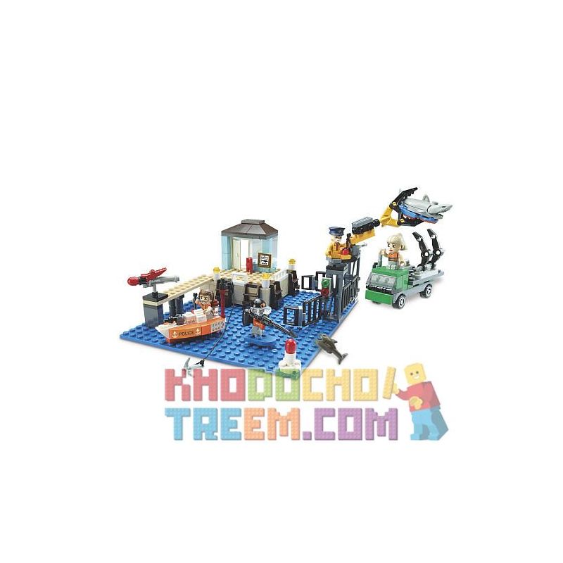 KRE-O A3249 3249 non  PIER ĐIÊN bộ đồ chơi xếp lắp ráp ghép mô hình  MARINA MADNESS Kỹ Thuật Công Nghệ Cao Mô Hình Phương Tiện 206 khối