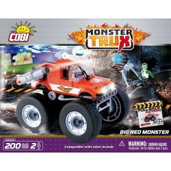 COBI 20054 non  QUÁI VẬT LỚN MÀU ĐỎ bộ đồ chơi xếp lắp ráp ghép mô hình BIG RED MONSTER 200 khối