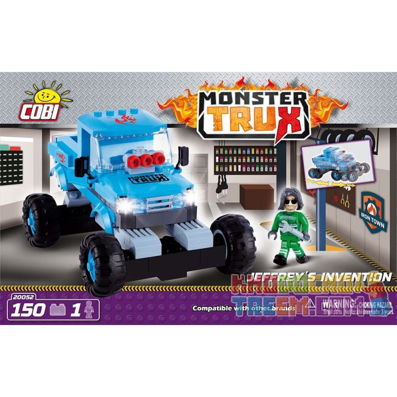 COBI 20052 non  PHÁT MINH CỦA JEFFREY bộ đồ chơi xếp lắp ráp ghép mô hình JEFFREY'S INVENTION 500 khối