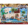 COBI 6015 non  PHÁO ĐÀI bộ đồ chơi xếp lắp ráp ghép mô hình Pirates Of The Caribbean FORTRESS Cướp Biển Vùng Caribe 330 khối