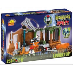 COBI 28252 non  PHÒNG THÍ NGHIỆM bộ đồ chơi xếp lắp ráp ghép mô hình LABORATORY 250 khối