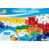 COBI 20651 non  650 KHỐI KẾT HỢP bộ đồ chơi xếp lắp ráp ghép mô hình Creator 650 BLOCKS MIX Sáng Tạo 650 khối