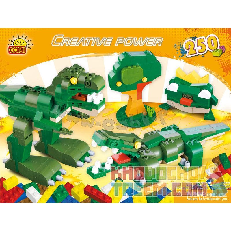 COBI 20252 non  250 KHỐI + HƯỚNG DẪN bộ đồ chơi xếp lắp ráp ghép mô hình Creator 250 BLOCKS + INSTRUCTIONS Sáng Tạo 250 khối