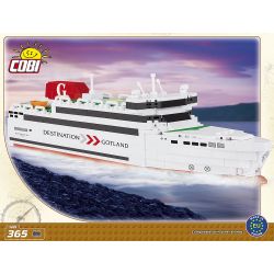 COBI 1281 non  ĐIỂM ĐẾN GOTLAND II bộ đồ chơi xếp lắp ráp ghép mô hình Frozen DESTINATION GOTLAND II Nữ Hoàng Băng Giá 365 khối