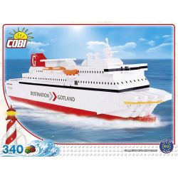 COBI 1270 non  ĐIỂM ĐẾN GOTLAND bộ đồ chơi xếp lắp ráp ghép mô hình DESTINATION GOTLAND 340 khối