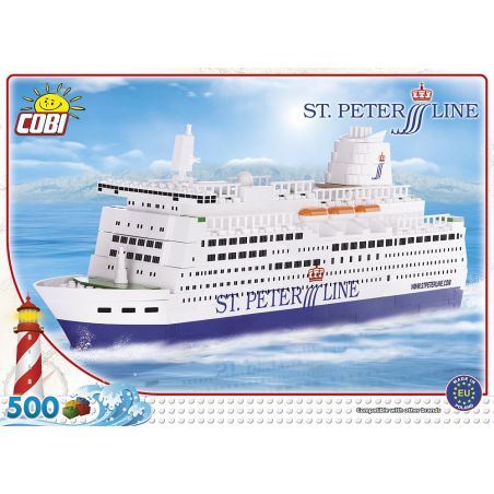 COBI 01234 non  DÒNG ST. PETER bộ đồ chơi xếp lắp ráp ghép mô hình ST. PETER LINE Thú Cưng 500 khối