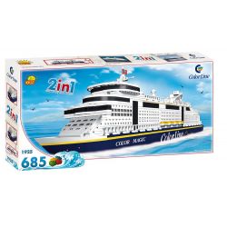 COBI 1925 non  DÒNG MÀU ẢO THUẬT bộ đồ chơi xếp lắp ráp ghép mô hình COLOR LINE FANTASY/MAGIC 685 khối