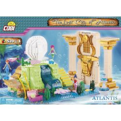 COBI 72300001 non  THÀNH PHỐ ĐÃ MẤT CỦA ATLANTIS bộ đồ chơi xếp lắp ráp ghép mô hình City THE LOST CITY OF ATLANTIS 520 khối