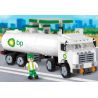 COBI BP-1971 1971 BP1971 non  XE BỒN bộ đồ chơi xếp lắp ráp ghép mô hình City FUEL TRUCK Thành Phố 173 khối