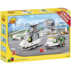 COBI BP-1983 1983 BP1983 non  MÁY BAY TRỰC THĂNG bộ đồ chơi xếp lắp ráp ghép mô hình City HELICOPTER Thành Phố 216 khối
