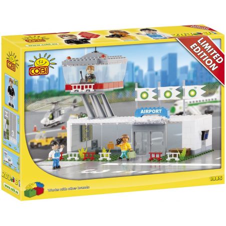 COBI BP-1985 1985 BP1985 non  SÂN BAY bộ đồ chơi xếp lắp ráp ghép mô hình City AIRPORT Thành Phố 203 khối