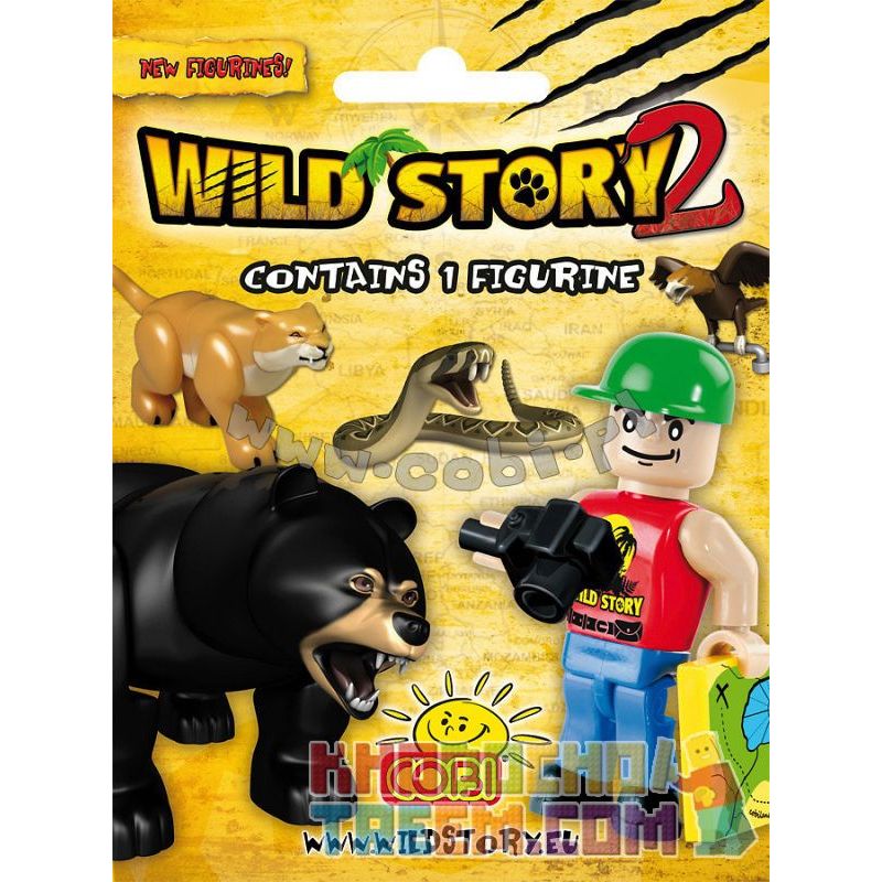 COBI 22012 non  NHÀ SERIES 2. bộ đồ chơi xếp lắp ráp ghép mô hình Collectable Minifigures FIGURINE SERIE 2 Búp Bê Sưu Tầm