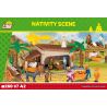 COBI 28025 non  CẢNH GIÁNG SINH (260 PHẦN) bộ đồ chơi xếp lắp ráp ghép mô hình NATIVITY SCENE 260 BLOCKS 260 khối