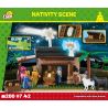 COBI 28024 non  CẢNH CHÚA GIÁNG SINH (200 PHẦN) bộ đồ chơi xếp lắp ráp ghép mô hình NATIVITY SCENE 200 BLOCKS 200 khối