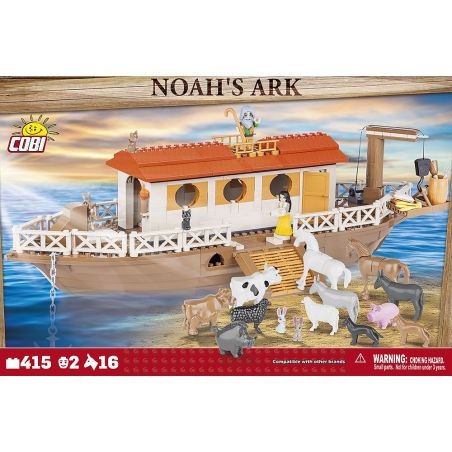 COBI 28026 non  CON TÀU CỦA NOAH bộ đồ chơi xếp lắp ráp ghép mô hình NOAH'S ARK 415 khối