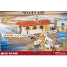 COBI 28026 non  CON TÀU CỦA NOAH bộ đồ chơi xếp lắp ráp ghép mô hình NOAH'S ARK 415 khối