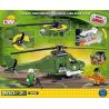 COBI 2158 non  TRỰC THĂNG TẤN CÔNG WILD WARRIOR bộ đồ chơi xếp lắp ráp ghép mô hình Military Army WILD WARRIOR ATTACK HELICOPTER Quân Sự Bộ Đội 200 khối