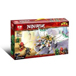 LEDUO 76023 non  NINJA RỒNG BỐN ĐẦU bộ đồ chơi xếp lắp ráp ghép mô hình The  Ninjago Movie NINJASN LECACY Ninja Lốc Xoáy 755 khối