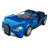 FORANGE FC1601 1601 non  BUGATTI CHIRON. bộ đồ chơi xếp lắp ráp ghép mô hình Racers RACING CLUB BUGATTI CHIRON Đua Tốc Độ 291 khối