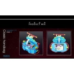 SHENZHEN RAEL ENTERTAINMENT 70001 SUPER 18K K116 non  6 TÚI XÁCH bộ đồ chơi xếp lắp ráp ghép mô hình Classic CLASSIC HANDBAG Cổ Điển 1985 khối