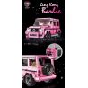 SHENZHEN RAEL ENTERTAINMENT 50011 non  KING GANGBAI G500. bộ đồ chơi xếp lắp ráp ghép mô hình Creator KING KONG BARBIE Sáng Tạo 710 khối