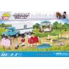 COBI 1872 non  THI ĐUA NGỰA bộ đồ chơi xếp lắp ráp ghép mô hình City EQUESTRIAN COMPETITION Thành Phố 320 khối