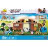 COBI 1875 non  TRANG TRẠI ĐỒNG QUÊ bộ đồ chơi xếp lắp ráp ghép mô hình City COUNTRYSIDE FARM Thành Phố 310 khối