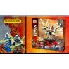 PRCK 61059 non  XE RỒNG DI ĐỘNG NINJA MA bộ đồ chơi xếp lắp ráp ghép mô hình The  Ninjago Movie NINJA MASTERS OF SPINJITZU Ninja Lốc Xoáy 461 khối