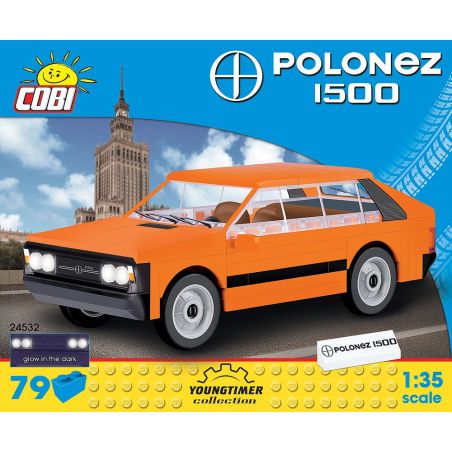 COBI 24532 non  FSO BA LAN 1500 bộ đồ chơi xếp lắp ráp ghép mô hình Creator FSO POLONEZ 1500 Sáng Tạo 79 khối