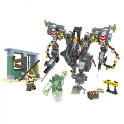 CAYI 1905 non  ÁO GIÁP NẶNG bộ đồ chơi xếp lắp ráp ghép mô hình Biochemical Policeman Cảnh Sát Chống Vũ Khí Hóa Học 295 khối