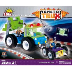 COBI 20057 non  XE CHỞ RÁC QUÁI VẬT bộ đồ chơi xếp lắp ráp ghép mô hình MONSTER JUNK TRUX 350 khối