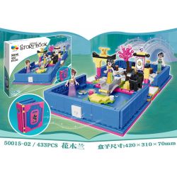 NOT  MULAN'S STORYBOOK 43174 1995 20007-2 LARI/BELA 11639 QIZHILE 50015-02 xếp lắp ráp ghép mô hình NHỮNG CUỘC PHIÊU LƯU TRONG TRUYỆN MULAN CỦA Disney Princess Công Chúa 124 khối