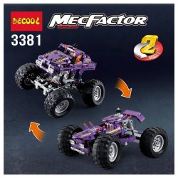 NOT  MONSTER TRUCK 42005 JISI 3381 xếp lắp ráp ghép mô hình XE TẢI HẠNG NẶNG QUÁI VẬT  Kỹ Thuật Công Nghệ Cao Mô Hình Phương Tiện 329 khối