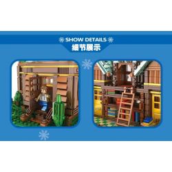 JUHANG 86002 non  APAC CỦA LONGBOW bộ đồ chơi xếp lắp ráp ghép mô hình Field Army THE TIME ROOM Chiến Trường 2466 khối