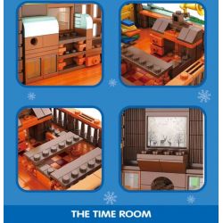 JUHANG 86002 non  APAC CỦA LONGBOW bộ đồ chơi xếp lắp ráp ghép mô hình Field Army THE TIME ROOM Chiến Trường 2466 khối